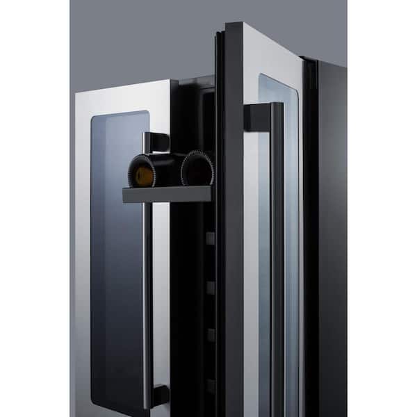 Summit Portable Outdoor Glass Door Kitchenette Beverage Cooler - Left Hinge  - CK54OSLG : BBQGuys