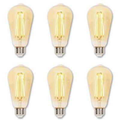 40-Watt Equivalent Medium Base LED Light Bulbs, A19 Dimmable Soft White Filament Westinghouse Lighting Westinghouse 5015100 4.5 40-Watt Equivalent Medium Base LED Light Bulbs, A19 Dimmable Soft White Filament Westinghouse Lighting Westinghouse 5015100 4.5