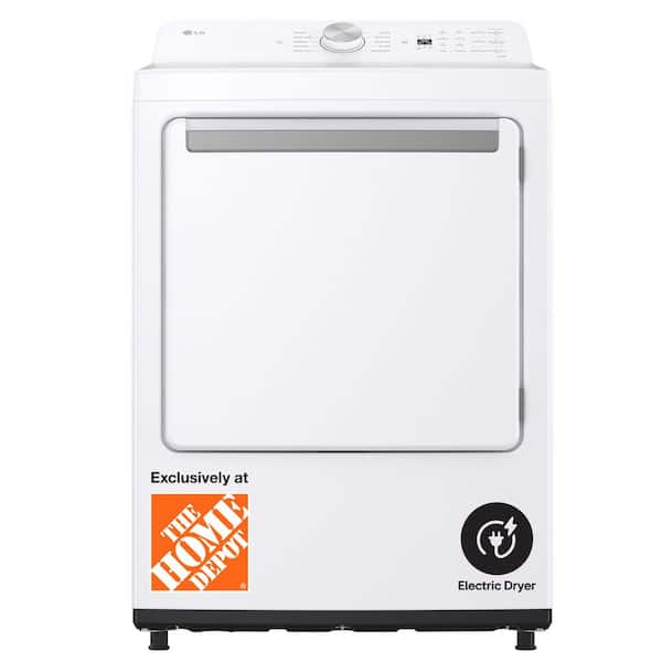 7.3 Cu.Ft. Vented Electric Dryer in Alpine White with Sensor Dry Technology