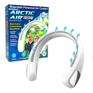 2 CFM 3-Speed Personal Portable Evaporative Neck Cooler for 0.45 sq. ft. Cooling Area