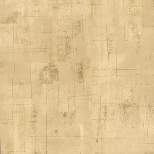 Distressed Textures Gold Wallpaper Sample