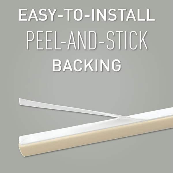 Wiremold CordMate Cord Cover Inside Elbow, Cord Hider for Home or Office, Holds 1 Cable, Ivory