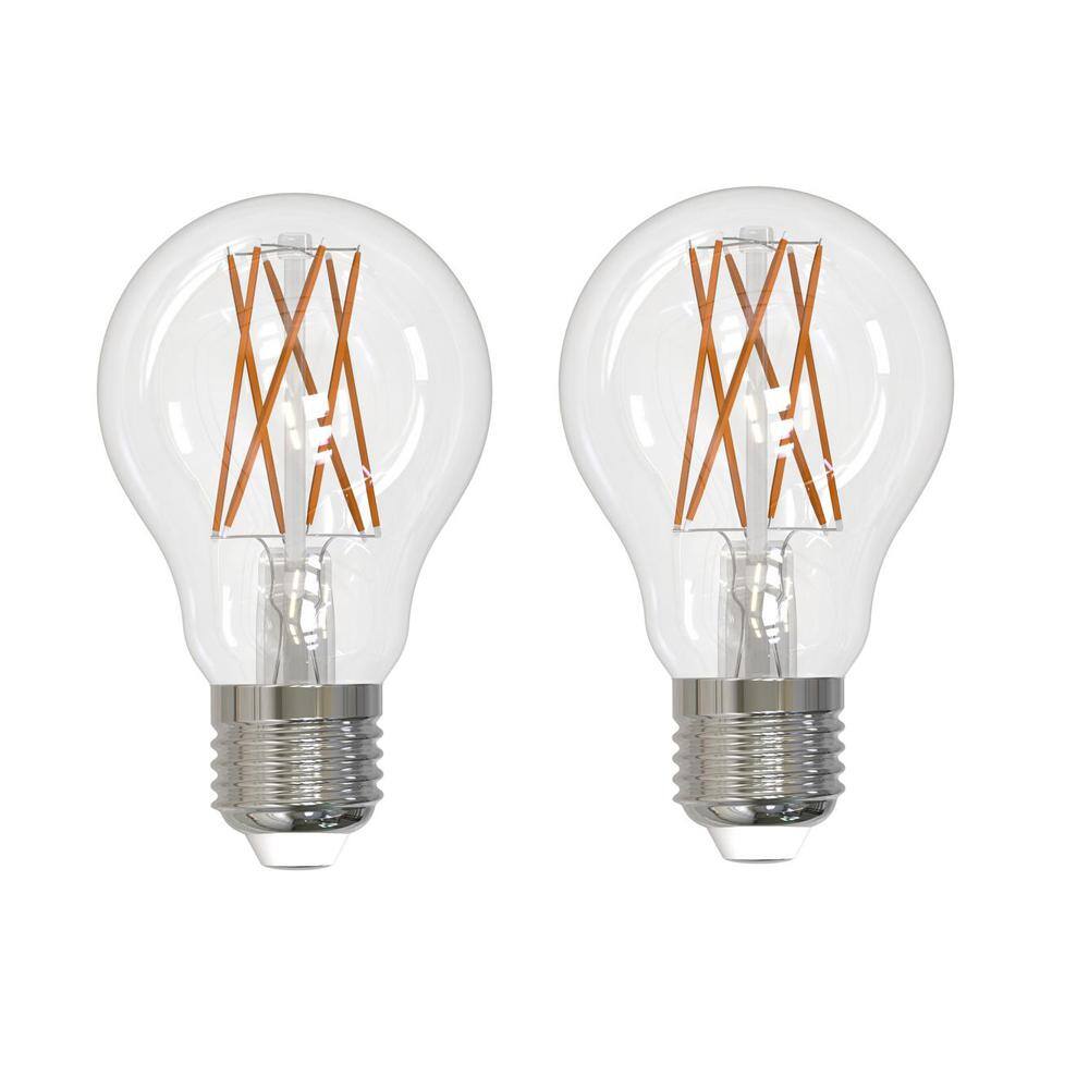 60-Watt Equivalent Warm White Light A19 (E26) Medium Screw Base Dimmable Cl