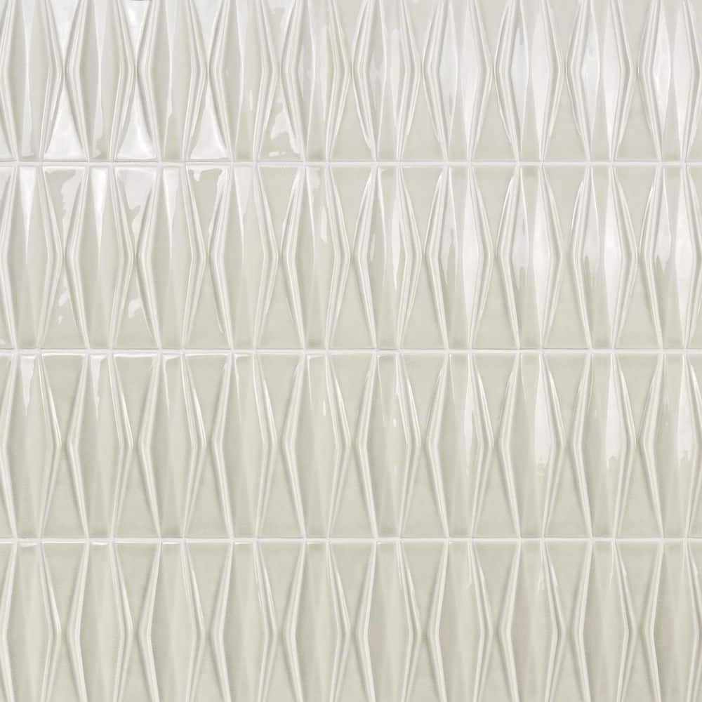 Delphi Harlequin Tundra 2 in. x 8 in. Crackled Glass Mosaic Tile (1.39 sq. ft./Each) price history on PriceWatchPro