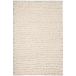 Natura Ivory 5 ft. x 8 ft. Solid Gradient Area Rug