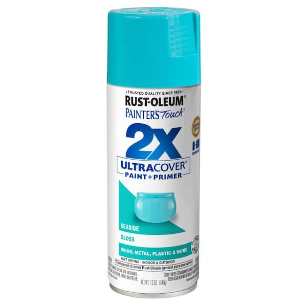Rust-Oleum 267116 12 oz General-Purpose Gloss Seaside Blue Spray Paint