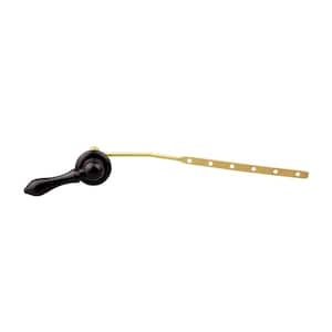 Universal Mount Brass Toilet Tank Lever in Oil Rubbed Bronze