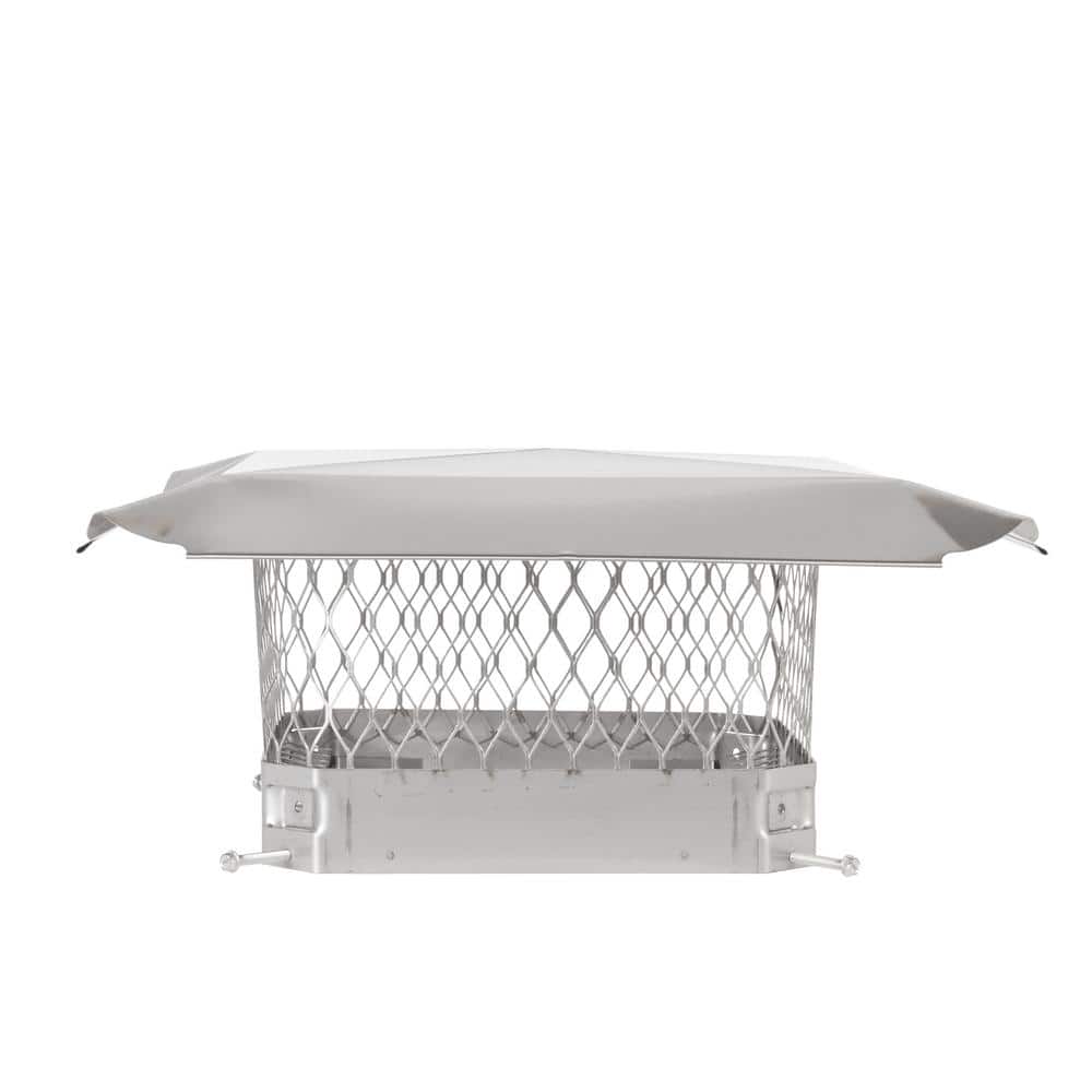 11 in. x 11 in. Bolt-On Single Flue Chimney Cap in Stainless Steel price history on PriceWatchPro