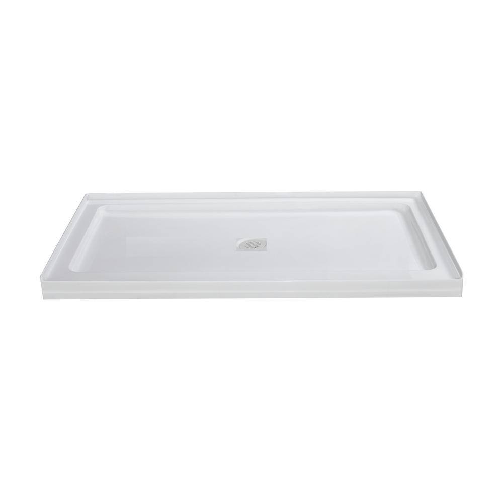 Moselle 48" x 77.5" Stainless Steel Frameless Sliding Shower Door with Frosted Glass