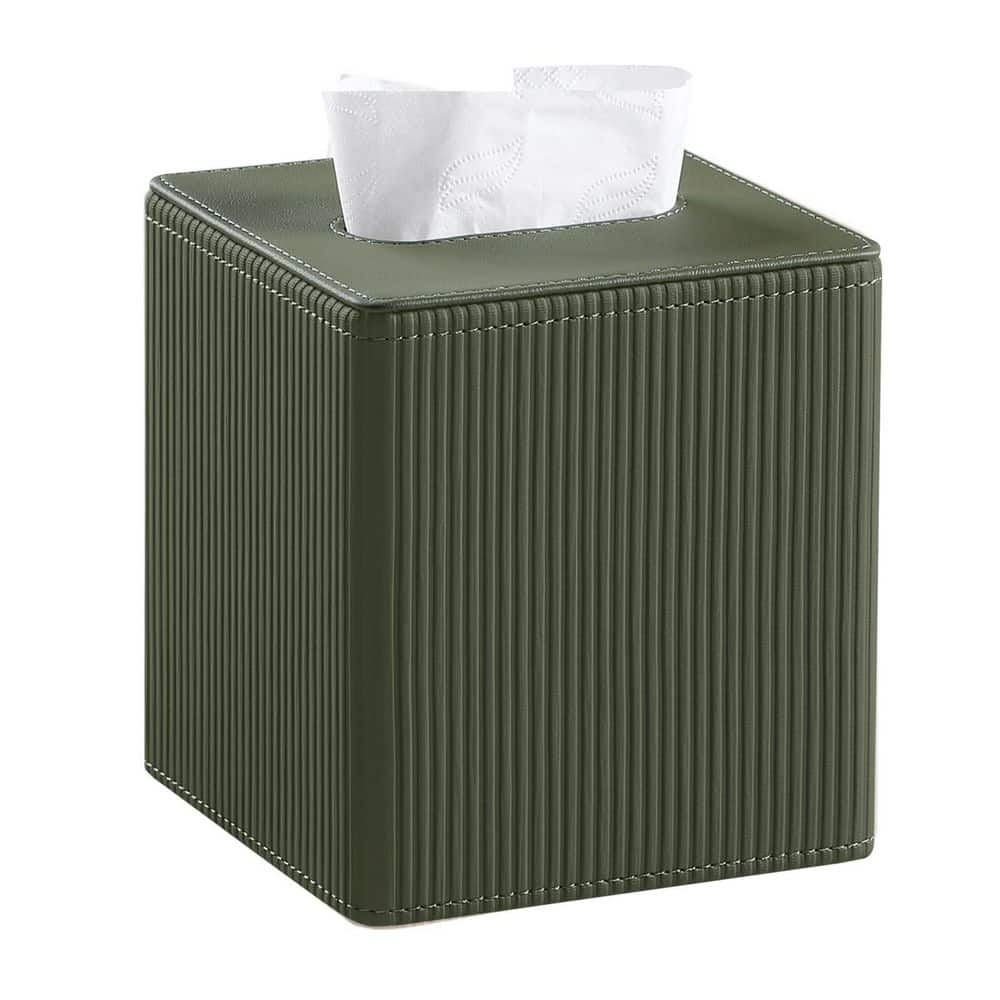 WEEKEND LOGO マグネット TISSUE CASE Numhew Tissue Box Cover Square with Magnetic Closure, PU Leather