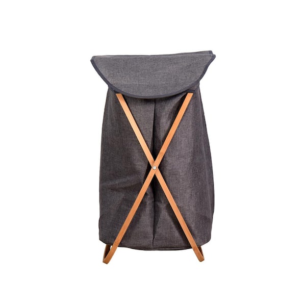 Unbranded Elida Freestanding Storage Shower Caddy Laundry Basket in Grey