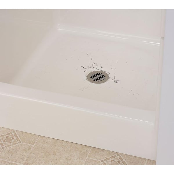Shower Bath Bathtub Tub Floor Repair Inlay Kit Bone Waterproof Tub 16 x 40 New