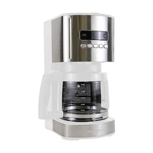 Kenmore Aroma Control 12-Cup Programmable Coffee Maker, White and Stainless Steel, Reusable Filter