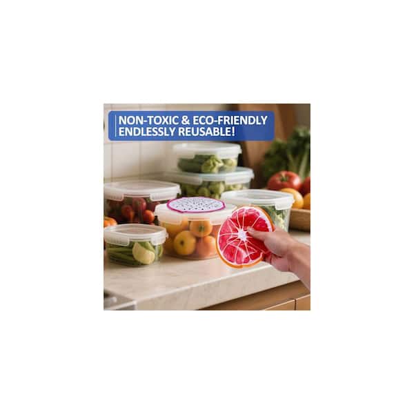 Reusable Soft Gel Ice Packs for Coolers and Lunch Boxes, 3-Pack