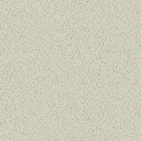 Unbranded Boutique Collection Cream/White Metallic Webbing Non-pasted Paper on Non-woven Wallpaper Sample