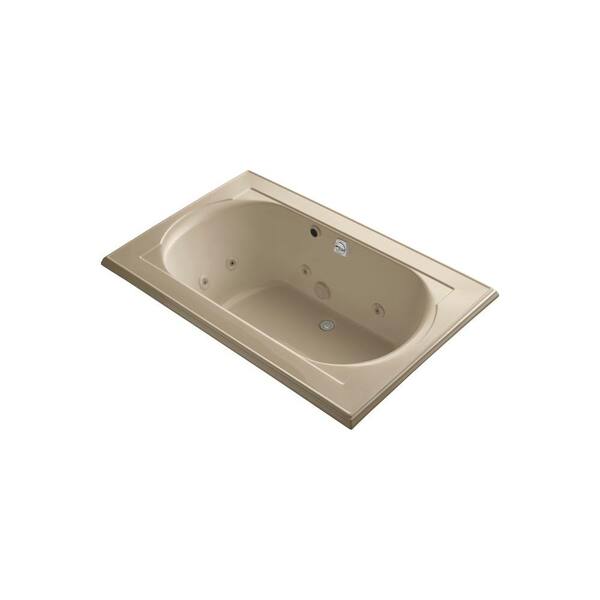 KOHLER Memoirs 5.5 ft. Whirlpool Tub in Mexican Sand-DISCONTINUED