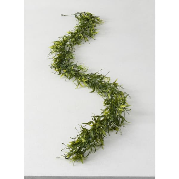 SULLIVANS 72 in. Artificial Smilax Leaf Garland