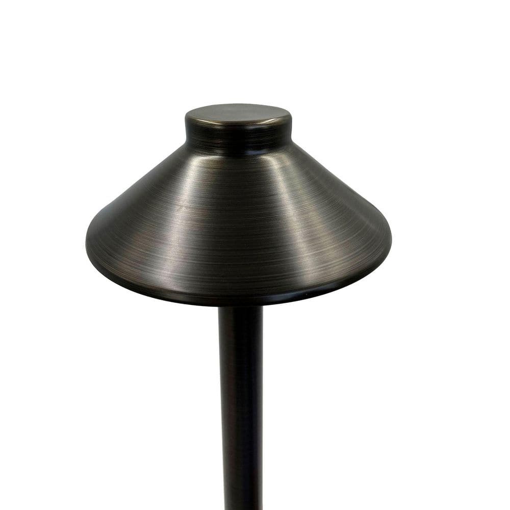 12V Low Voltage Antique Brass Hardwired Weather-Resistant Path Light with No Bulb Included 1-Pack price history on PriceWatchPro
