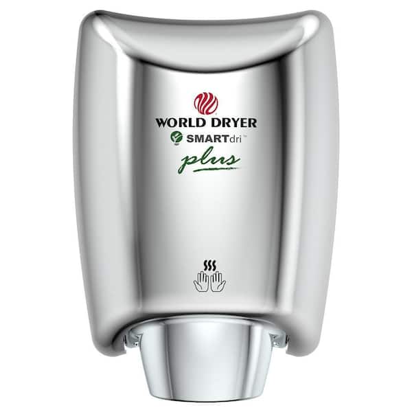 SMARTdri Plus Polished Stainless Steel Automatic Electric Hand Dryer