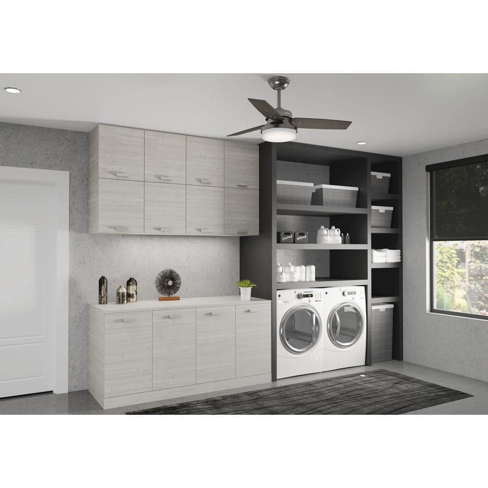 Sentinel 44 in. Indoor Brushed Slate Ceiling Fan with Remote with Light Kit price history on PriceWatchPro
