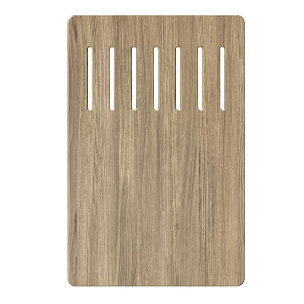 12 in. Solid Bamboo Workstation Kitchen Sink Cutting Board