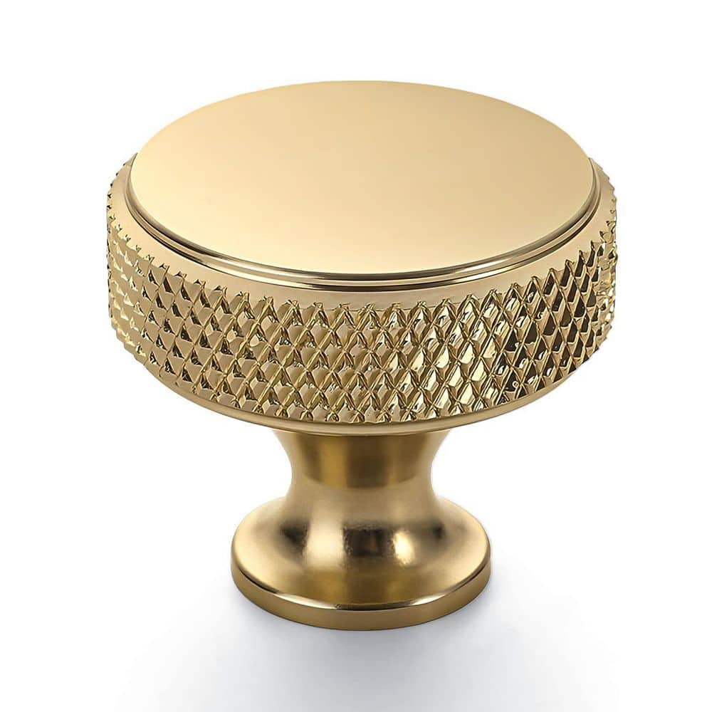10 Pack 1.2 in. Champagne Bronze Knurled Cabinet Knobs Modern Drawer Pulls Matte Gold Finish for Kitchen Cabinets price history on PriceWatchPro