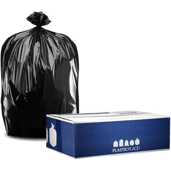 Qualia 21 Gallons Polyethylene Plastic Trash Bags - 45 Count