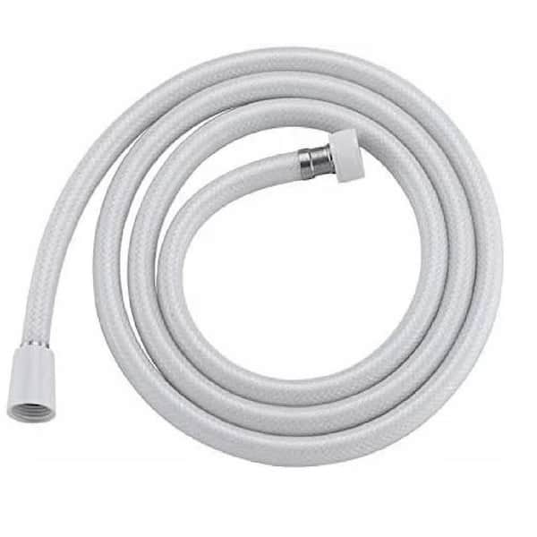 Lukvuzo PVC Shower Hose 59 Inches Extra Long Smooth Handheld Shower Hose Flexible Anti-Kink Handheld Shower Head Hose