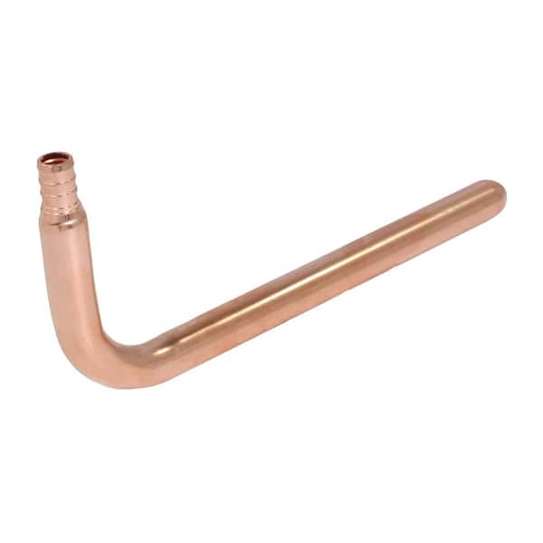 25 3-1/2" x 8" with Ear Copper Stub Out Elbows for 1/2" PEX Tubing 