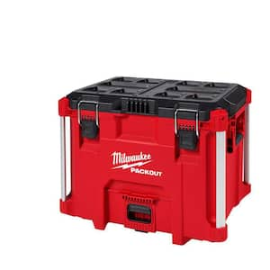 Milwaukee 48-22-8450 PACKOUT 16 in. Portable Modular Tool-Box Case with  Customizable Insert