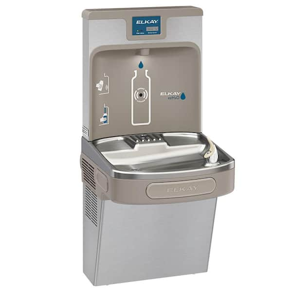 Filtered EZH2O Bottle Filling Station with Single ADA Drinking Fountain