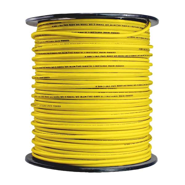 500 ft. 10 Gauge Green Stranded Copper THHN Wire