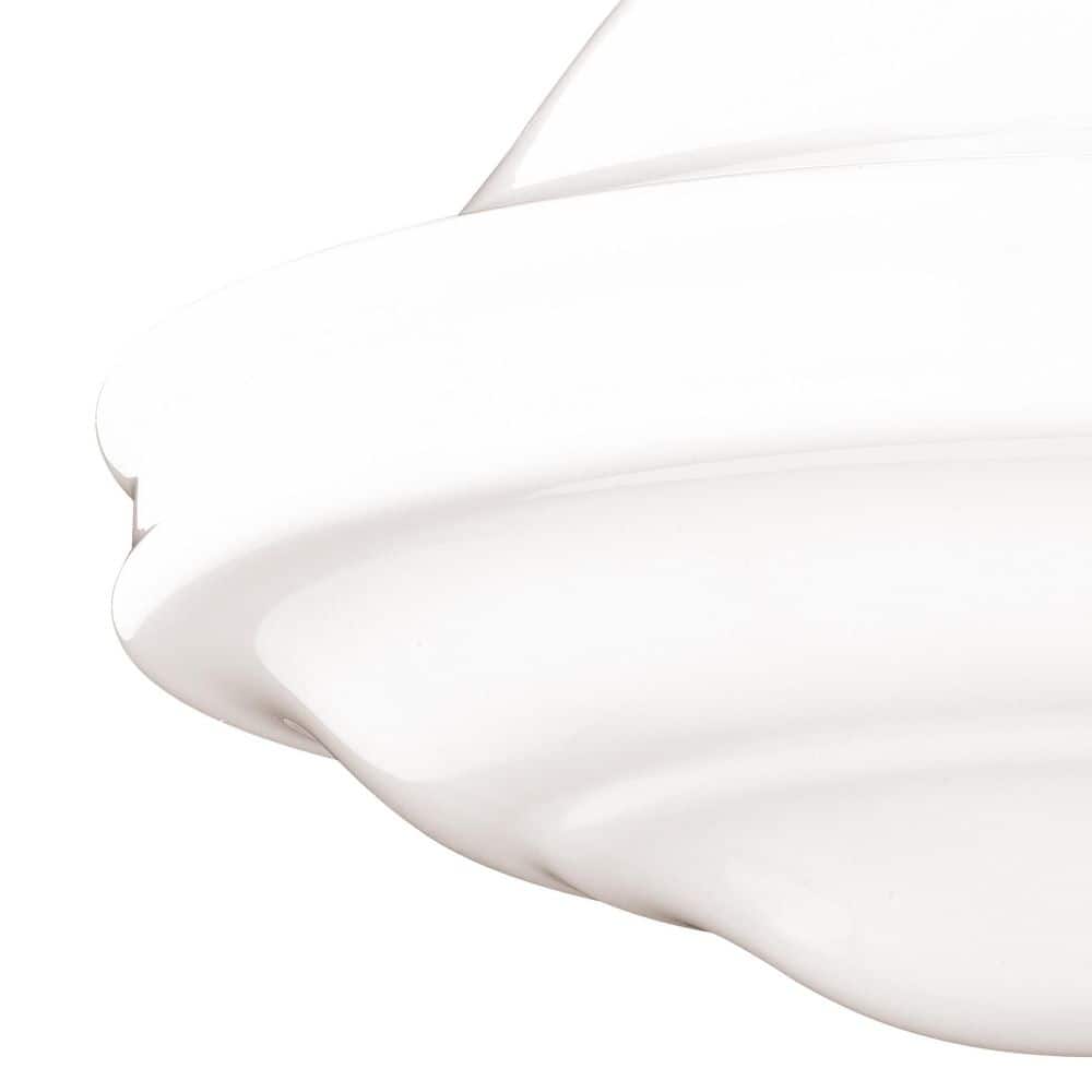 Huntley 12" Satin Nickel Farmhouse Semi Flush Mount Ceiling Light