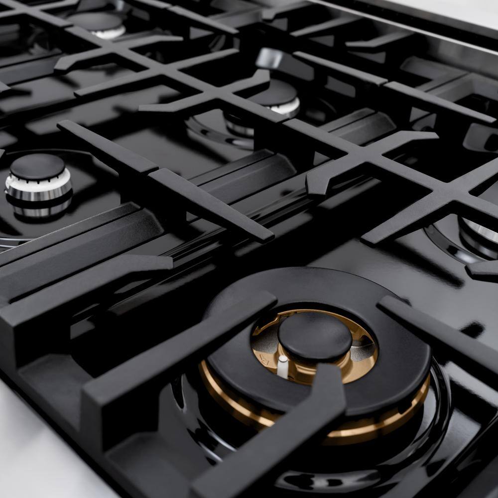 ZLINE 48" Stainless Steel Dual Fuel Range with 8 Burners and Griddle
