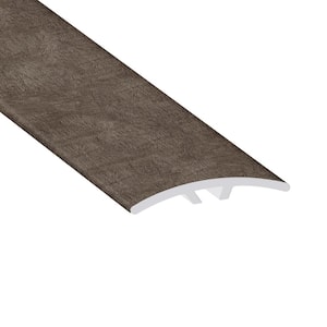 Twilight Gray 1.03 in. T x 2.23 in. W x 94 in. L Overlap Stair Nose Molding