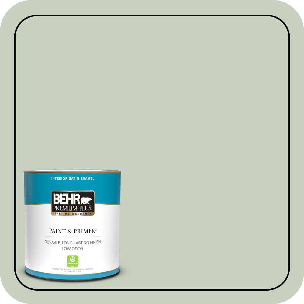 1 qt. #PPF-25 Terrace View Satin Enamel Low Odor Interior Paint & Primer price history on PriceWatchPro