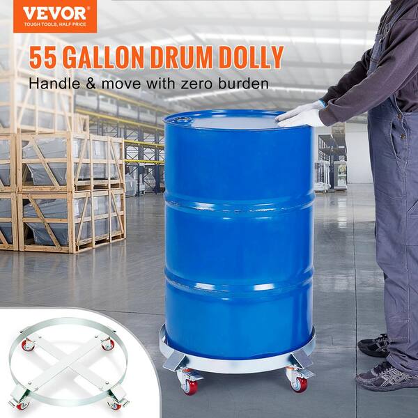 Pentagon Tool 1000 lb. Capacity Heavy Duty Steel Drum Dolly HWD630476 - The  Home Depot