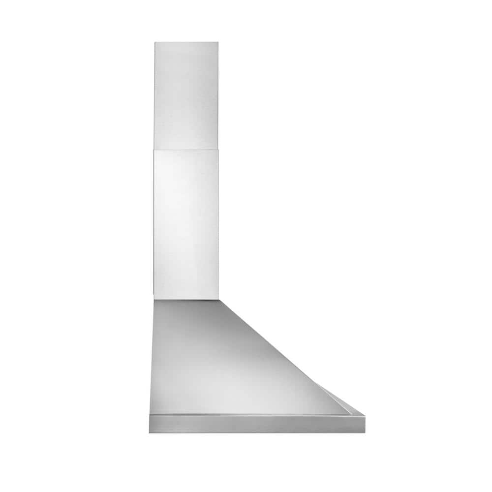 30-Inch Stainless Steel Wall-Mount Convertible Range Hood