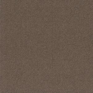 Elk Ridge - Espresso - Brown Commercial/Residential 24 x 24 in. Peel and Stick Carpet Tile Square (60 sq. ft.)