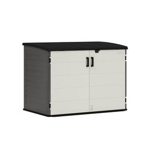 The Stow-Away Horizontal Plastic Storage Shed