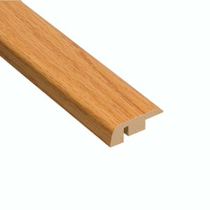 Tacoma Oak 7/16 in. Thick x 1-5/16 in. Wide x 94 in. Length Laminate Carpet Reducer Molding