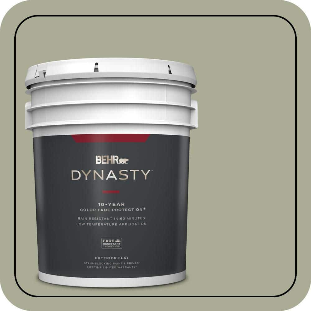 5 gal. #S380-4 Bay Water Flat Exterior Stain-Blocking Paint & Primer price history on PriceWatchPro