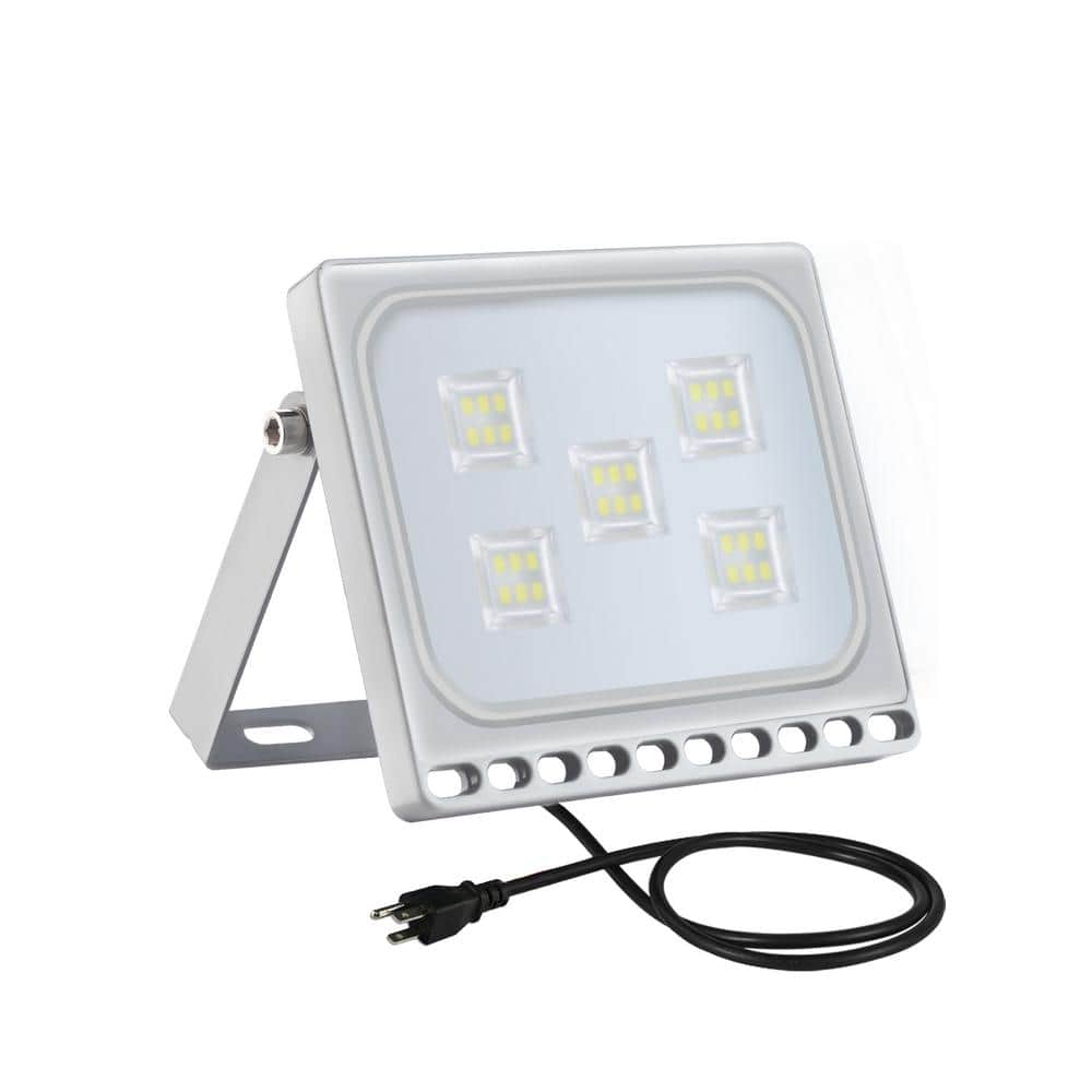 110V Motion Sensor LED Floodlight Security Flood Light Cool White 2835 IP65 