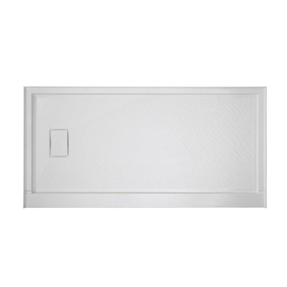 60 in. L x 30 in. W Alcove SMC Shower Pan Base with Left Drain price history on PriceWatchPro
