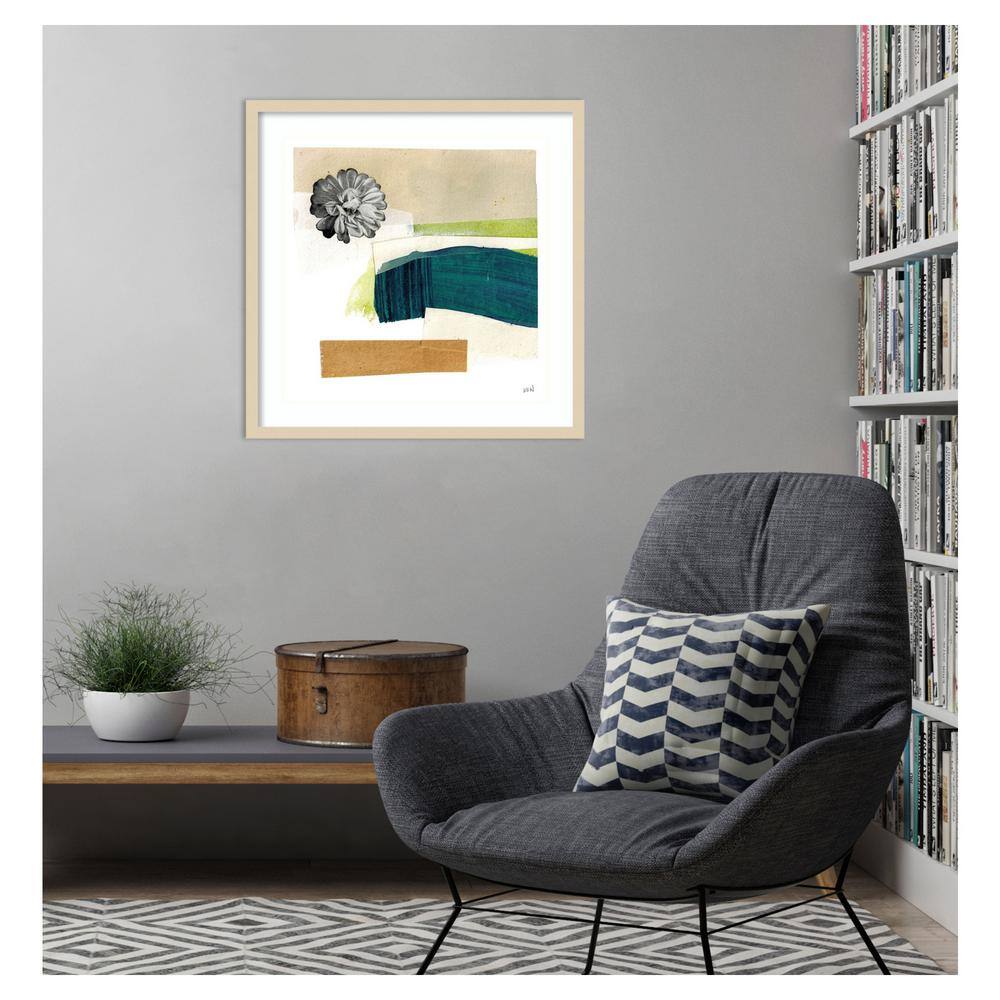 Day Beach I Abstract Expressionism Framed Wall Art Print