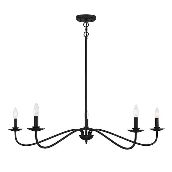 Home depot deals black chandelier