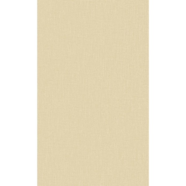 Walls Republic Light Yellow Textured Plain Textile Printed Non-Woven Paper Non-Pasted Textured Wallpaper 57 sq. ft.