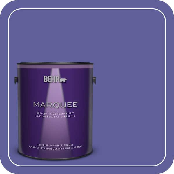 BEHR MARQUEE 1 gal. #P550-6 Wizards Potion One-Coat Hide Eggshell Enamel Interior Paint & Primer
