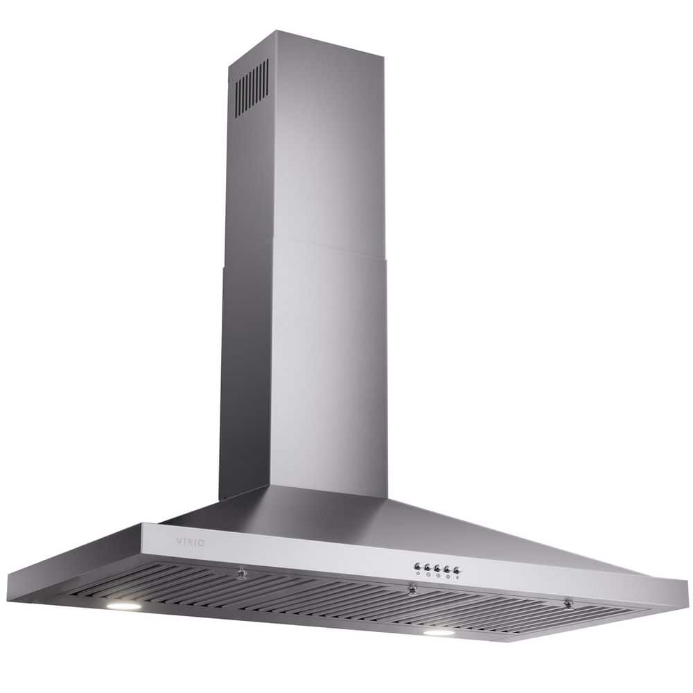 36 in. 380 CFM Convertible Kitchen Wall Mount Range Hood in Stainless Steel with Push Control, LEDs and Carbon Filters price history on PriceWatchPro