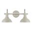 Hampton Bay Kelford 24 in. 3-Light Grey Bath Vanity Light HDP99185GRN ...